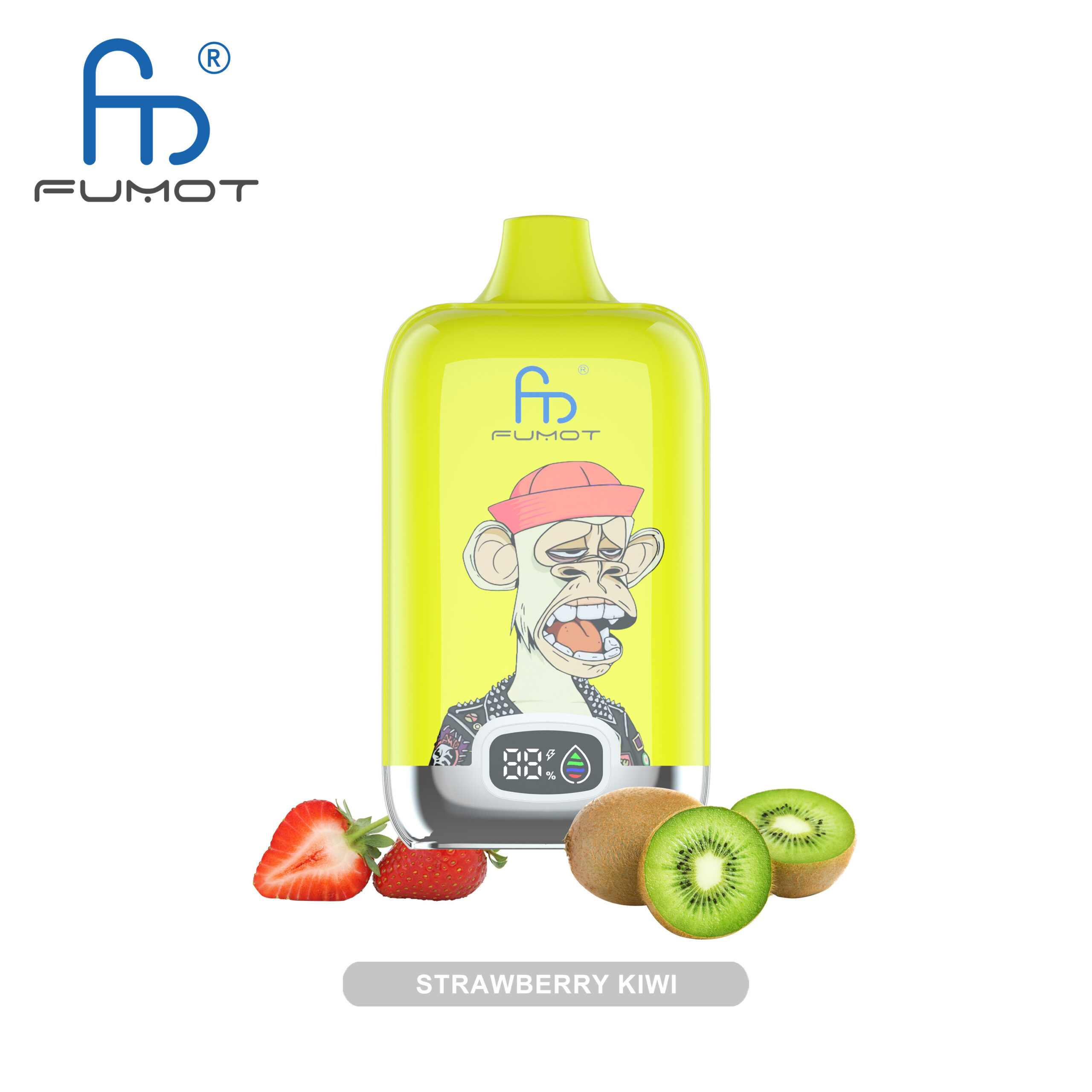 Fumot Digital Box 12000 Strawberry Kiwi