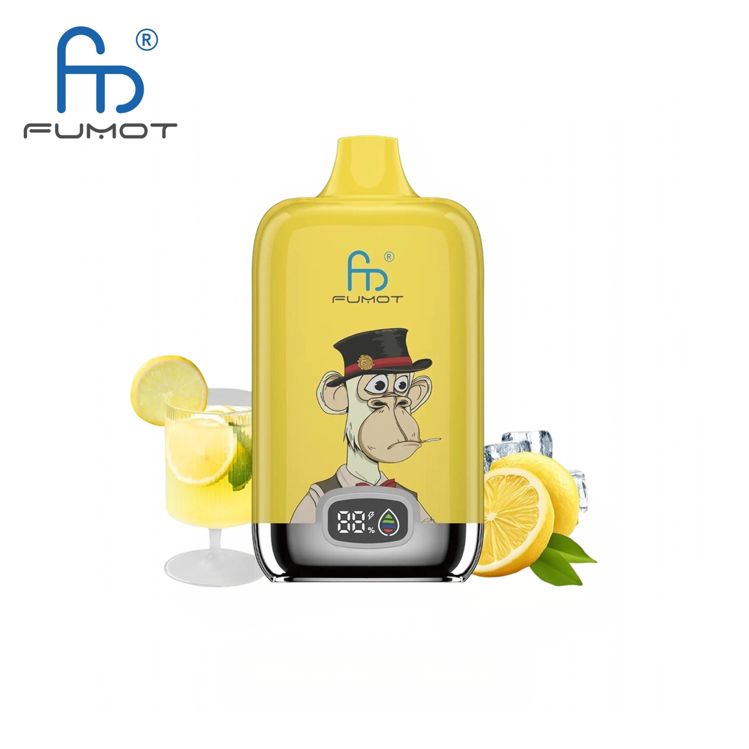 Fumot Digital Box 12000 Ice Tea Lemon Ice