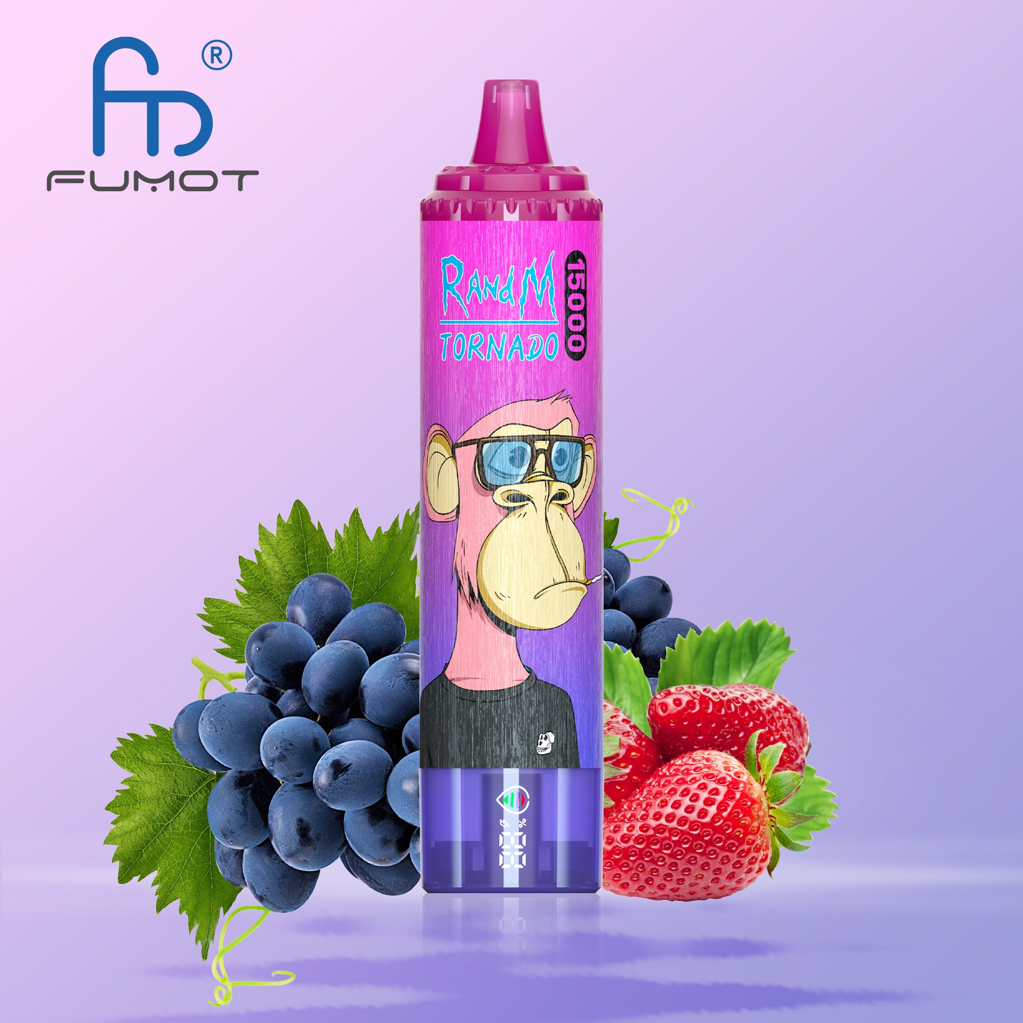 Fumot Tornado 15000 Strawberry Grape - 15.000 Zge Vape