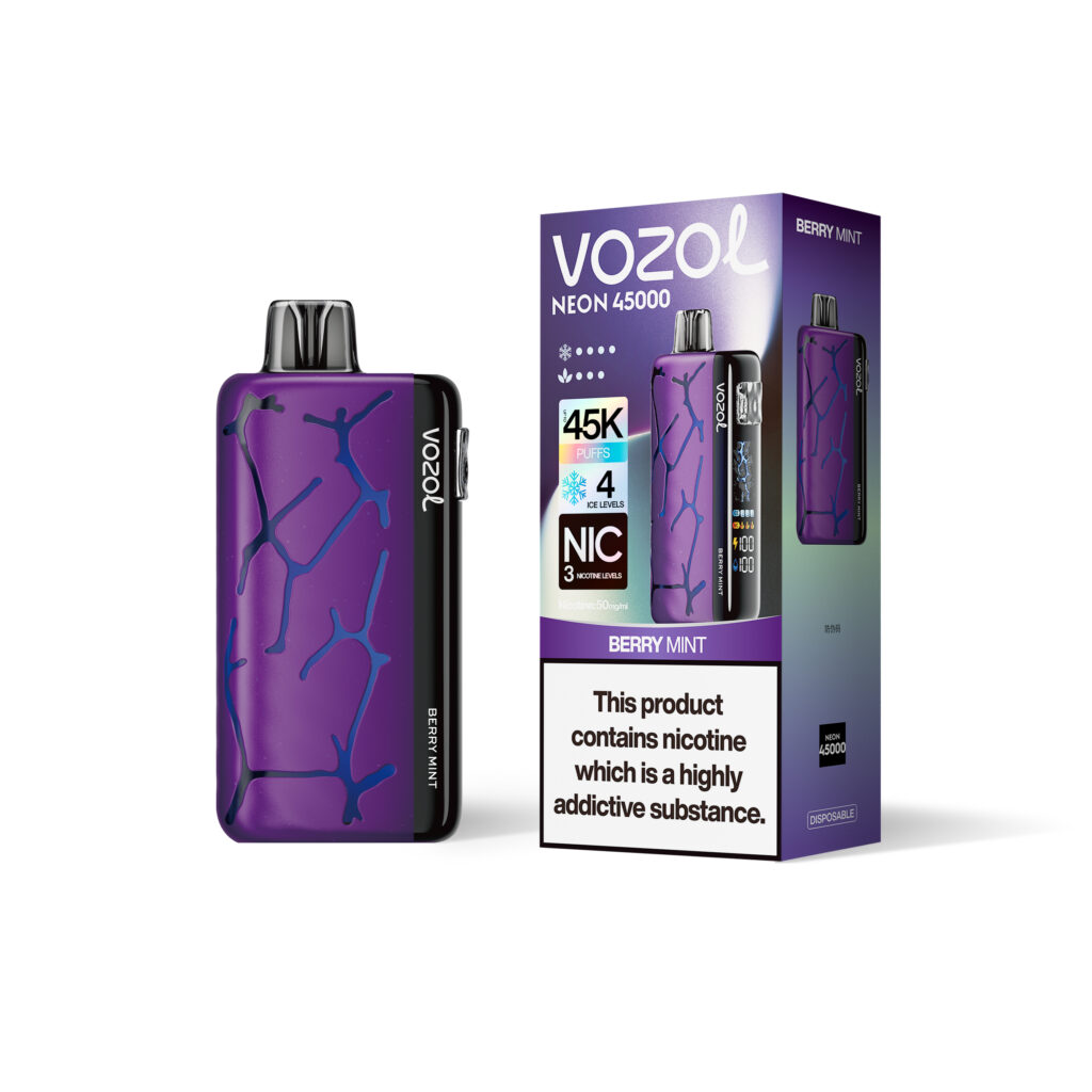 elfbar elfa master akku Vozol Neon 45000 Berry Mint Vape