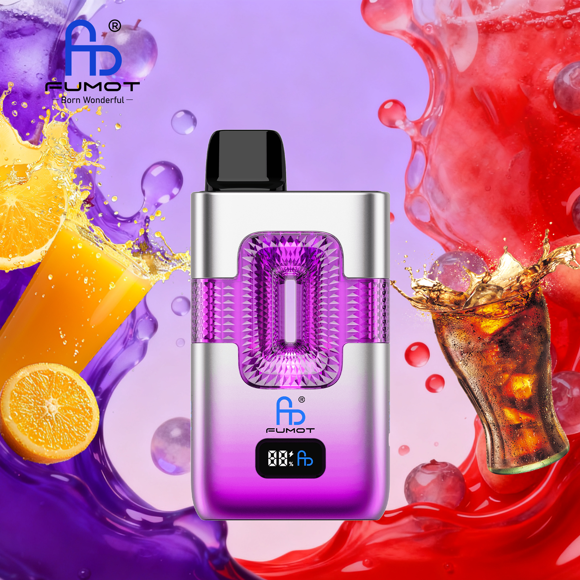 fanta cigarette Fumot ECO 2in1 50K Fanta/Cola Ice Einweg-Vape