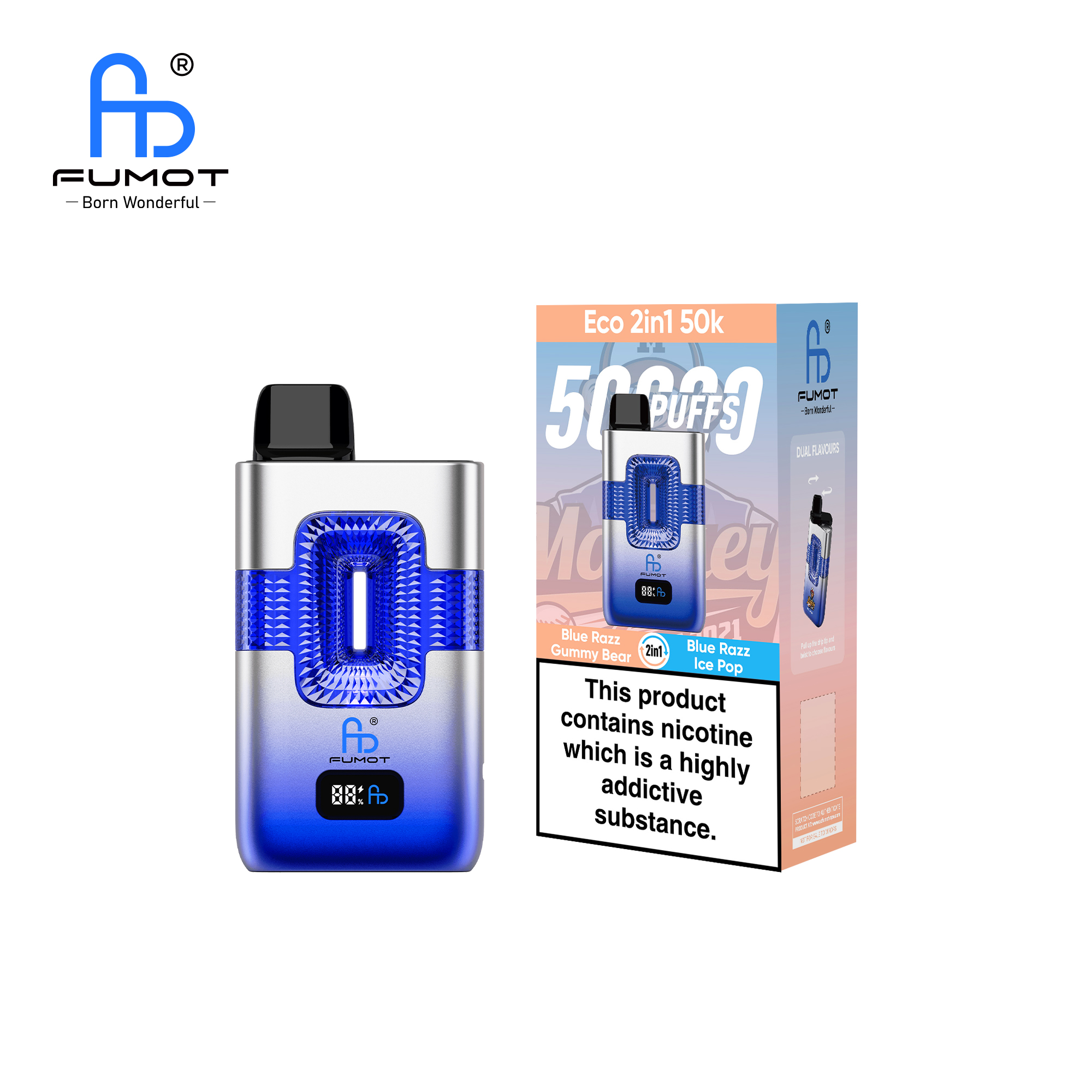was ist ice pop für ein geschmack vape RandM Tornado 15000 Züge NEU main image 0